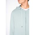 Sudadera organic con cremallera y capucha