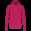 Sudadera capucha algodón orgánico niños Fuchsia 4/6 Ans