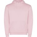 Sudadera capucha con bolsillo Rosa Claro 3/4