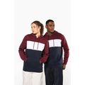 Sudadera tricolor unisex