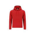 Sudadera adulto con capucha forrada Roj L