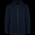 Sudadera infantil con capucha y cremallera Navy Blue 12/14 Ans