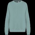 Sudadera oversize algodón orgánico Unisex Washed Jade Green Xxl