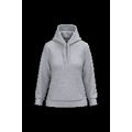 Sudadera de mujer con capucha y bolsillos Oxford Grey L