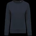 Sudadera algodón orgánico cuello redondo Navy Xxl