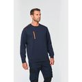 Sudadera unisex con bolsillo a zip