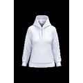 Sudadera de mujer con capucha y bolsillos White Xl