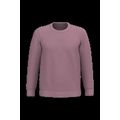 Sudadera algodón poliéster cuello redondo Dusty Purple L