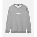 Sudadera de cuello redondo con logotipo Medium Grey Melange Xxl