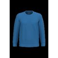Sudadera algodón poliéster cuello redondo Light Royal Blue 3Xl