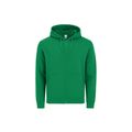 Sudadera adulto con cremallera y capucha Ver M