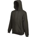 Sudadera Premium capucha con cordones Charcoal S