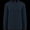 Sudadera sencilla cuello redondo Navy Xxl