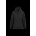Sudadera de mujer con capucha y bolsillos Black S