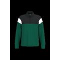 Sudadera de entrenamiento unisex Dark Green / Black Xs