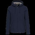 Sudadera capucha y cremallera algodón Navy 4Xl