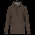 Sudadera capucha algodón Unisex Dark Khaki Xxl