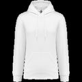 Sudadera con capucha unisex White Xs