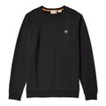 Sudadera con cuello redondo y corte recto Black Xxl