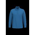 Sudadera Cremallera Algodón Light Royal Blue L