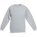 Sudadera básica infantil Heather Grey 9/11 Ans