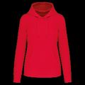 Sudadera capucha eco mujer Red Xs
