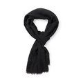 Suave foulard en variados colores Negro
