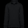 Sudadera 1/4 Cremallera Algodón Black Xl