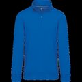 Sudadera 1/4 Cremallera Algodón Light Royal Blue 4XL