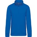 Sudadera 1/4 Cremallera Algodón Light Royal Blue L