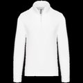 Sudadera 1/4 Cremallera Algodón White M