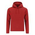 Sudadera adulto con capucha forrada Roj L