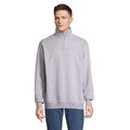 Sudadera Adulto Cuello Alto Gris Melange 2 M
