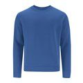 Sudadera adulto unisex de algodón Azul S