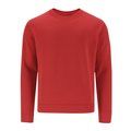 Sudadera adulto unisex de algodón Roj L