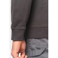 Sudadera algodón cuello redondo felpa