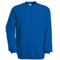 Sudadera algodón cuello redondo Royal Blue S