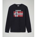 Sudadera de algodón orgánico Blu marine L