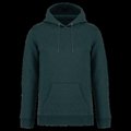 Sudadera algodón orgánico con capucha Amazon Green Heather 3XL