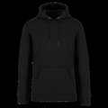 Sudadera algodón orgánico con capucha Black XXL