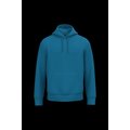 Sudadera algodón orgánico con capucha Blue Sapphire L