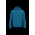 Sudadera algodón orgánico con capucha Blue Sapphire M