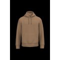 Sudadera algodón orgánico con capucha Dark Camel Xs