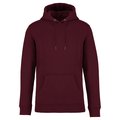Sudadera algodón orgánico con capucha Dark Cherry 4XL