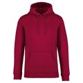 Sudadera algodón orgánico con capucha Hibiscus Red 4Xl