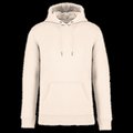 Sudadera algodón orgánico con capucha Ivory XL