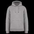 Sudadera algodón orgánico con capucha Moon Grey Heather L