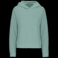 Sudadera algodón orgánico capucha mujer Sage S/M