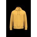 Sudadera algodón orgánico con capucha Sun Yellow M