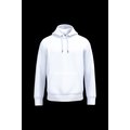 Sudadera algodón orgánico con capucha White Xxs